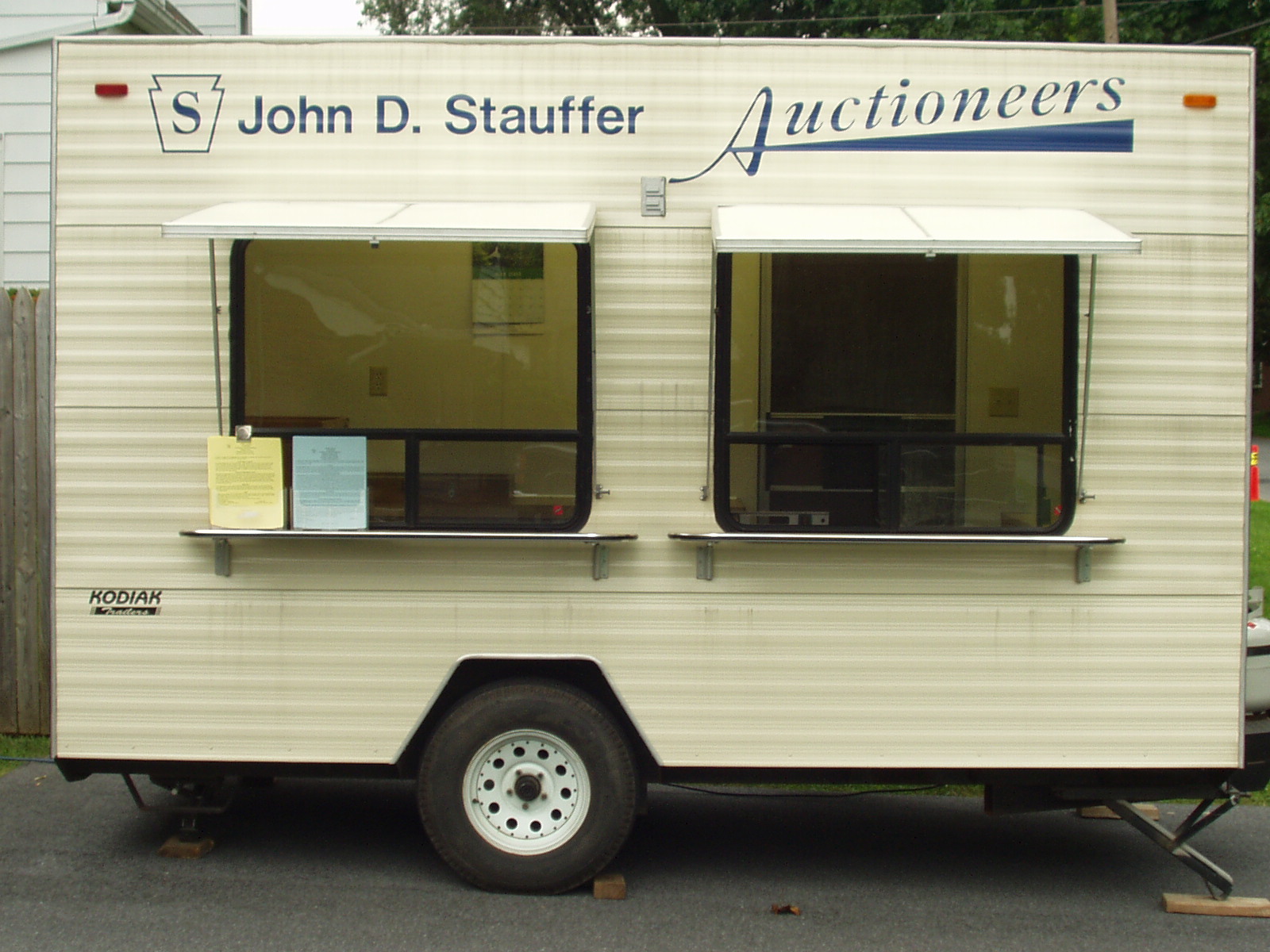 Call John D. Stauffer Auctioneers for great  repair service in 