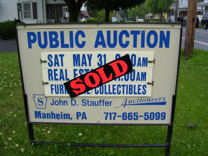 Sold Sign